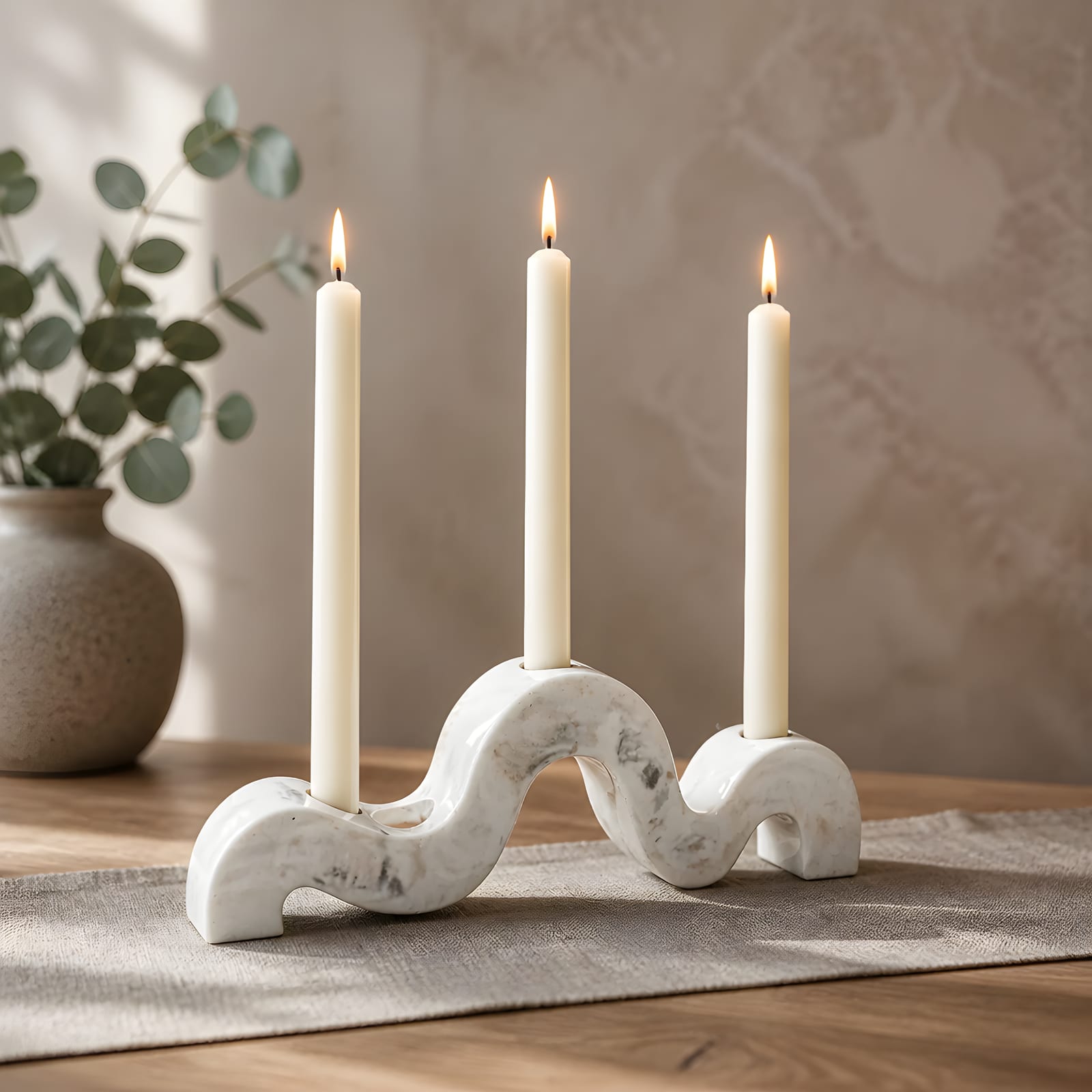 Aura Wave Candelabra