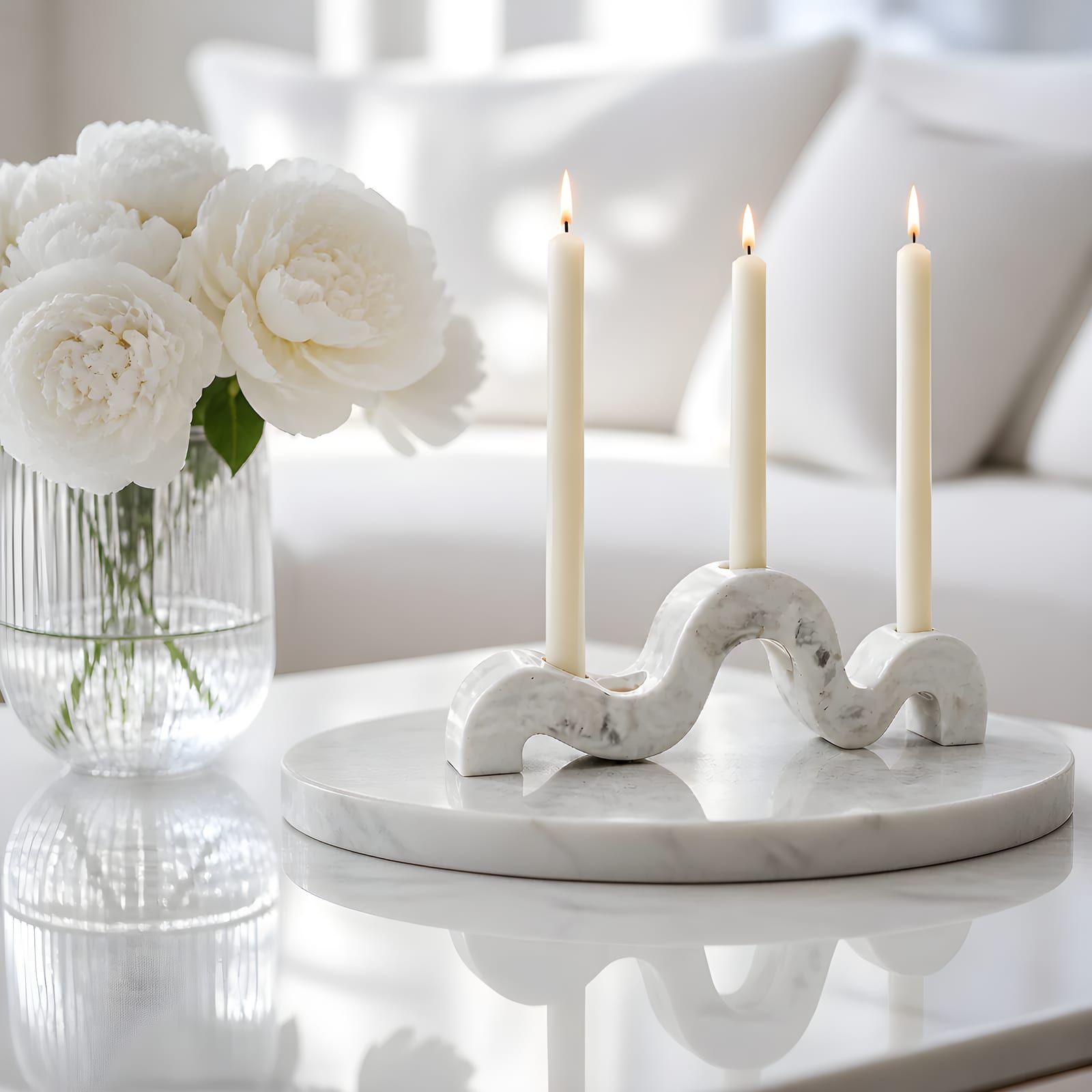 Aura Wave Candelabra — view 3